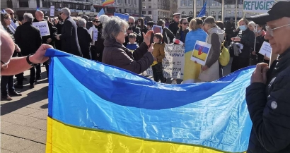 Solidarité Ukraine : Les manifestations et collectes organisées en soutien avec le peuple Ukrainien
