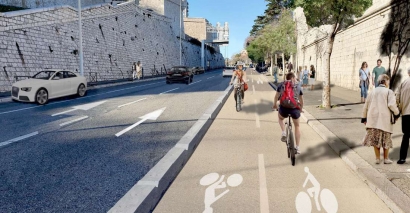 En 2023, une piste cyclable reliera le Vieux-Port et les Catalans