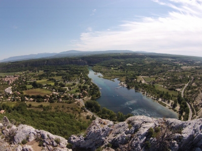 Lac de Quinson : un niveau d'eau proche de la normale