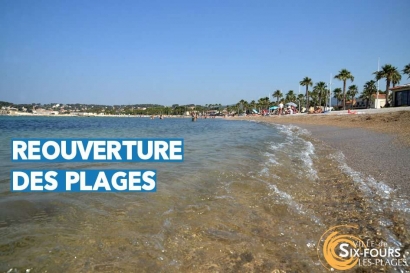 A l'exception de la plage du Rayolet, toutes les plages sont de nouveau ouvertes à la baignade à Six Fours les Plages