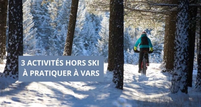 Sled Dogs Snowkate, Fatbike...3 activités qui changent du ski à pratiquer cet hiver à Vars