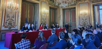 La ministre de la Culture, Rima Abdul Malak venue à Marseille signer un accord sur le développement du volet cinéma