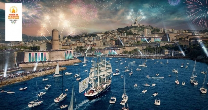 JO2024: La flamme olympique arrivera en France à Marseille