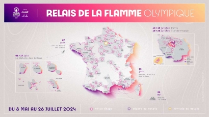 Marseille, Toulon, Nice... Découvrez les dates et le parcours de la flamme olympique en Provence