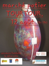 Marché potiers de Tourtour