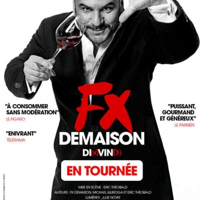 Gagnez vos invitations pour FX Demaison - Di(x) vin(s) au Pasino d'Aix.