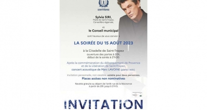 La Ville de Saint-Tropez organise un concert gratuit de Marc Lavoine interdit aux touristes