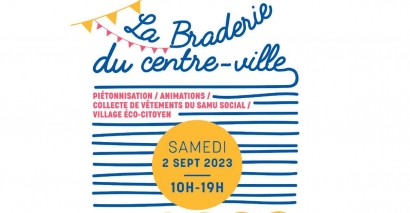 Plus grande et encore plus animée, la Grande Braderie est de retour samedi 2 septembre