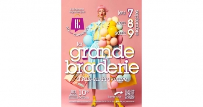 C'est parti pour 3 jours de Braderie à Aix en Provence