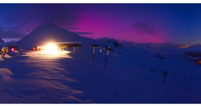 En images: Des aurores boréales visibles dans les Alpes du Sud, le Var et une bonne partie de l'Europe ce dimanche soir