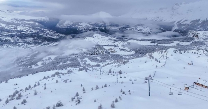 Jusqu'à 50cm de neige fraîche: les Alpes du Sud font le plein en ce début des vacances