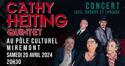 Gagnez vos invitations pour Cathy Heiting Quintet en concert Ã  Plan de Cuques