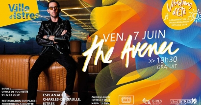 The Avener en concert gratuit à Istres ce vendredi 7 juin pour lancer la saison estivale !