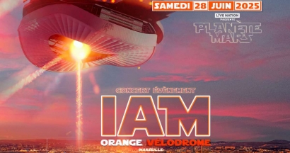  IAM annonce un concert historique au stade Vélodrome de Marseille en juin 2025