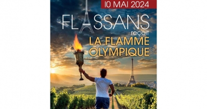 Arrivée de la flamme olympique à Flassan-sur-Issole le 10 mai : le parcours et les animations prévues 