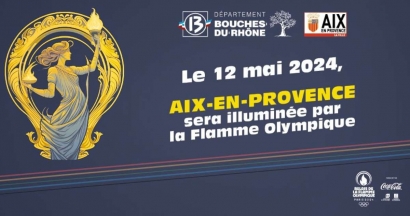 Les animations prévues à Aix en Provence dans le cadre du passage de la flamme olympique