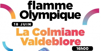Parcours du relais de la Flamme Olympique à La Colmiane 