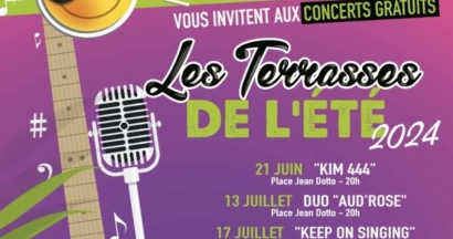 Les Terrasses de l'été à Cabasse, des concerts gratuits tout l'été !