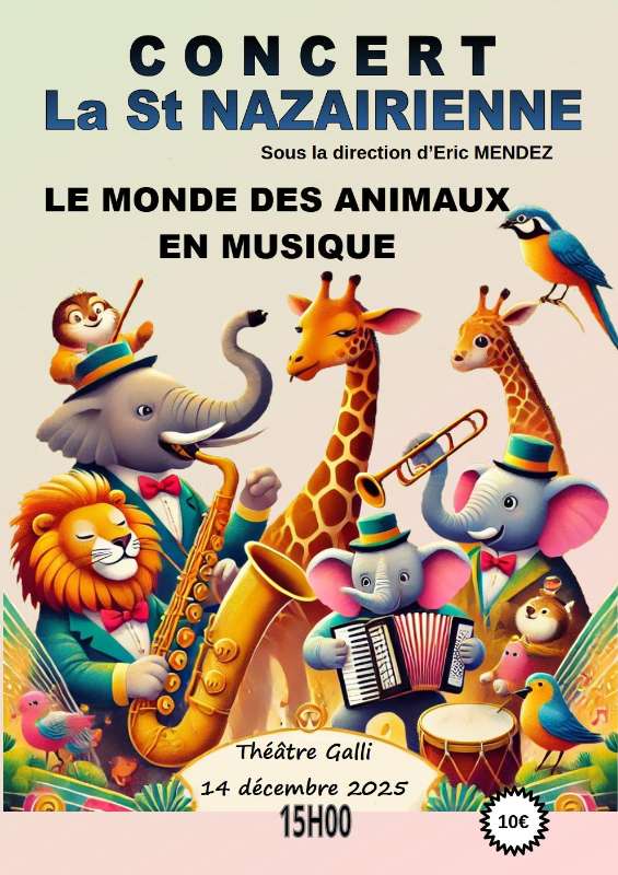 La Saint Nazairienne - Le monde des animaux en musique