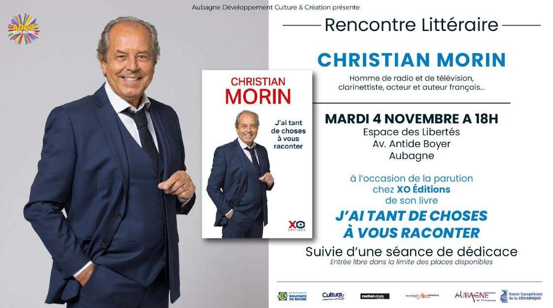 Rencontre littéraire avec Christian Morin