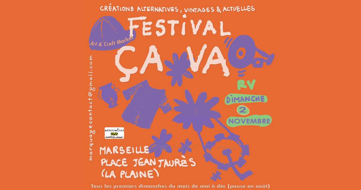 Marseille : Le Festival Ca va débarque à la Plaine ce dimanche