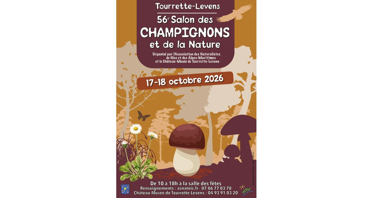 56ème salon des champignons de Tourrette-Levens