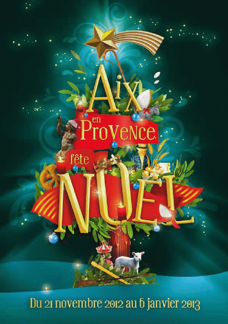 MarchÃ© de NoÃ«l Ã  Aix en Provence