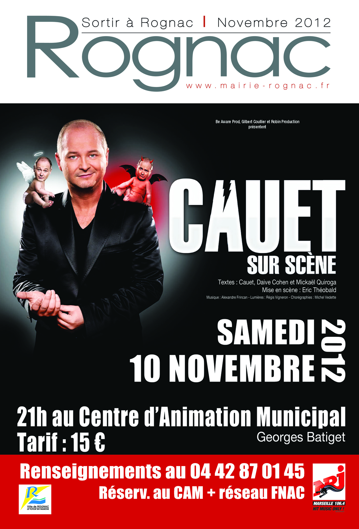 Cauet sur scÃ¨ne