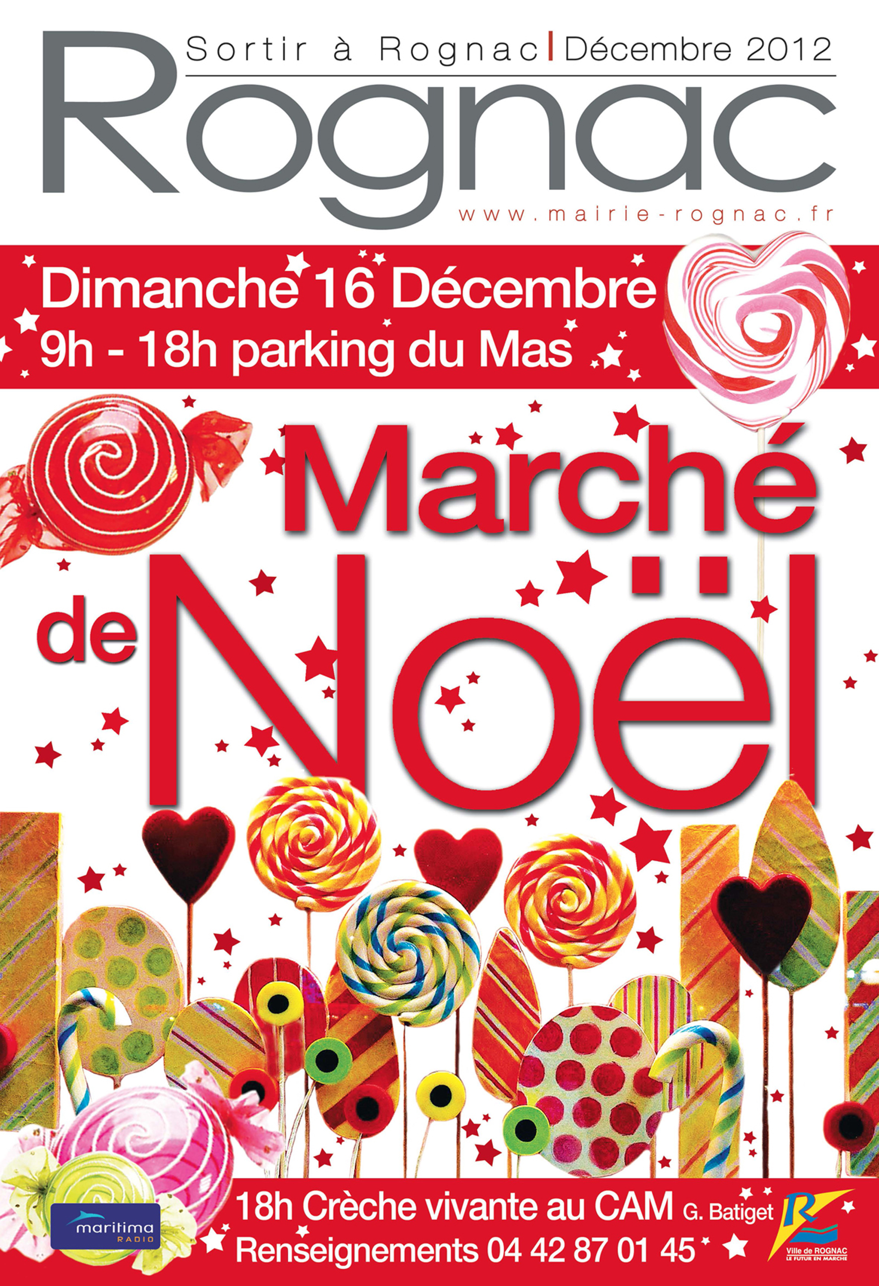 Le Marché de Noël de Rognac 16/12/2012 Rognac Frequencesud.fr