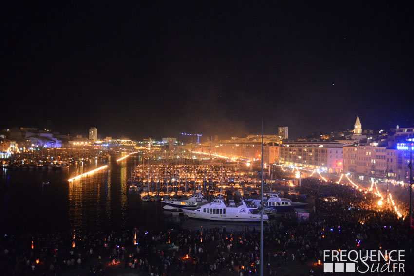 200 000 personnes pour la première soirée du Vieux Port entre Flammes et Flots