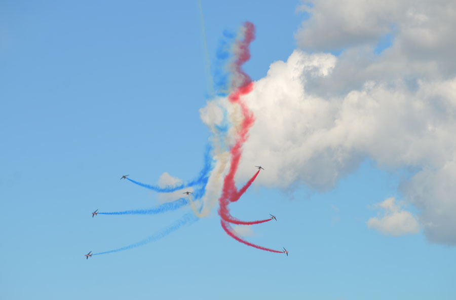 DÃ©jÃ  70 000 spectateurs Ã  la Patrouille de France