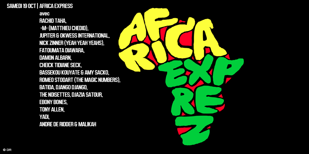 Africa Express le samedi 19 octobre Ã  la Fiesta des Suds 