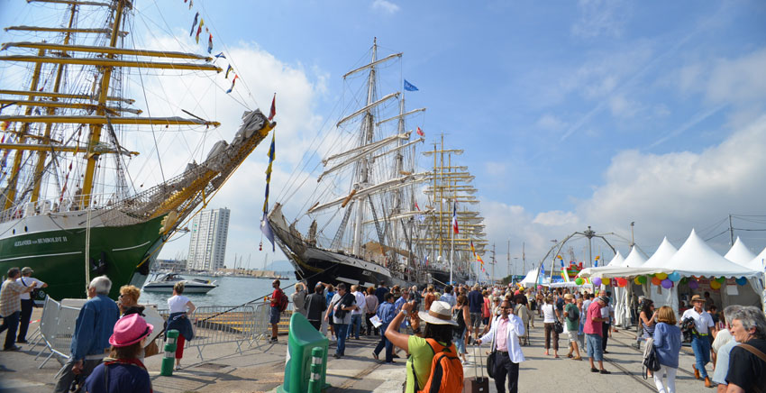 Toulon Voiles de LÃ©gende : Les grands voiliers en image