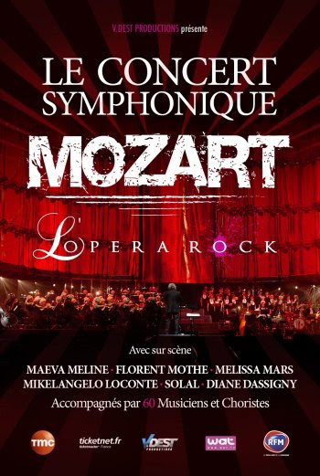 Le Concert Symphonique Mozart l'OpÃ©ra Rock 