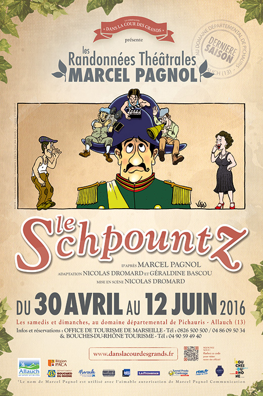 RandonnÃ©e ThÃ©Ã¢trale Marcel Pagnol,  Le Schpountz