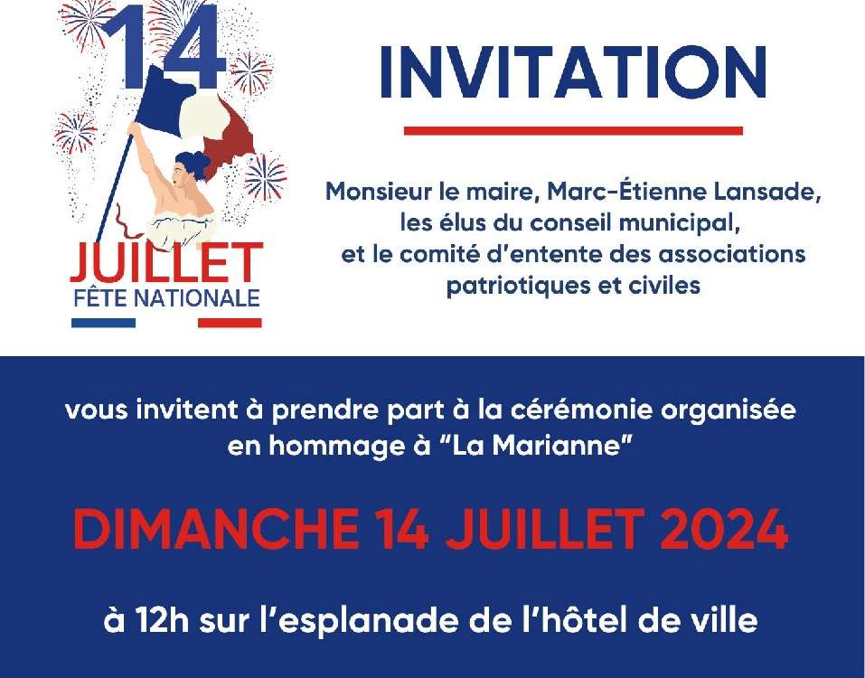 Festivités du 14 juillet à Cogolin