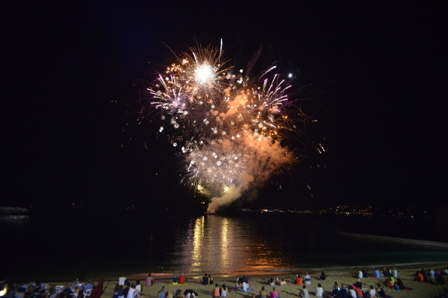 Feu d'artifice du 15 août 2018 à Toulon