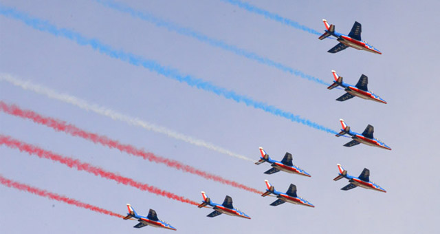 La Patrouille de France Ã  Marseille ce dimanche 