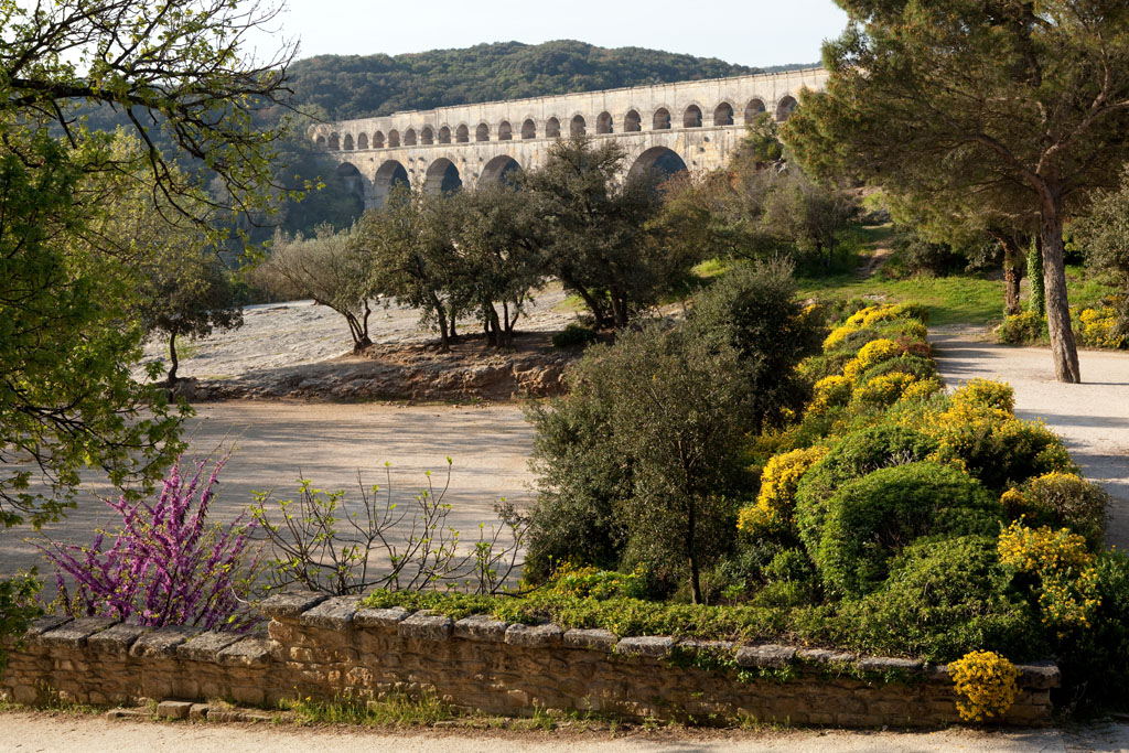Ronde gourmande au Pont du Gard