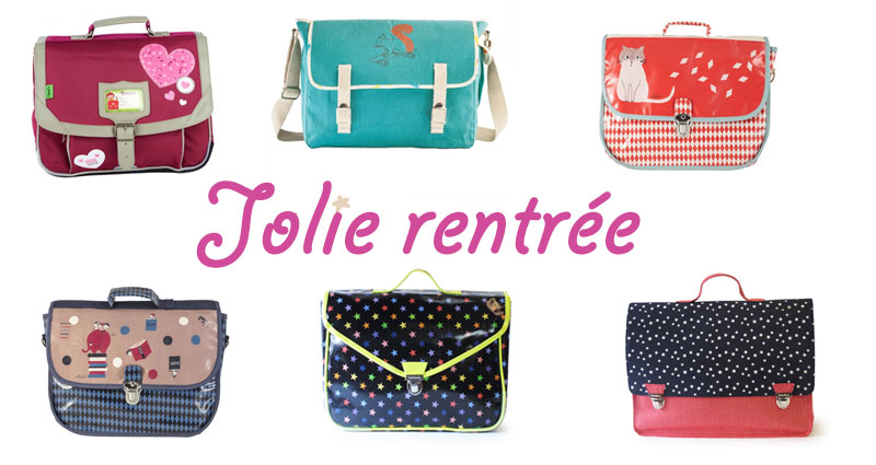 Un joli cartable pour une jolie rentrÃ©e