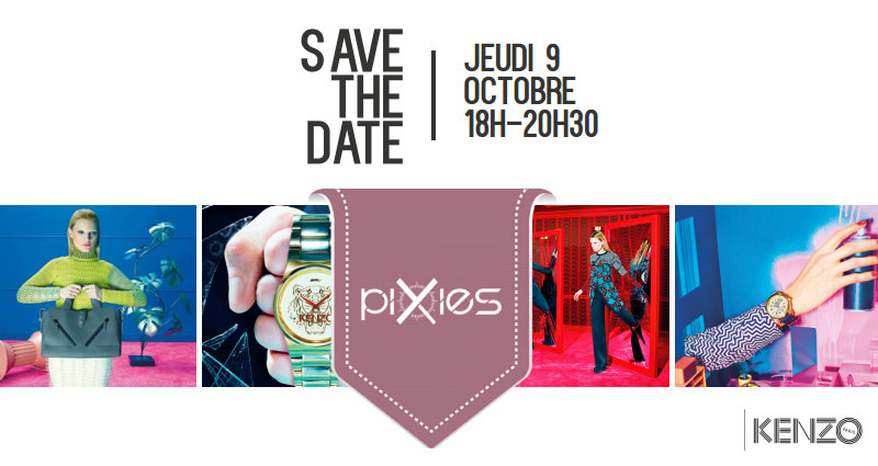 Venez dÃ©couvrir la marque Kenzo en VIP chez Pixies.