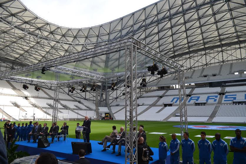 Le stade VÃ©lodrome est officiellement inaugurÃ©