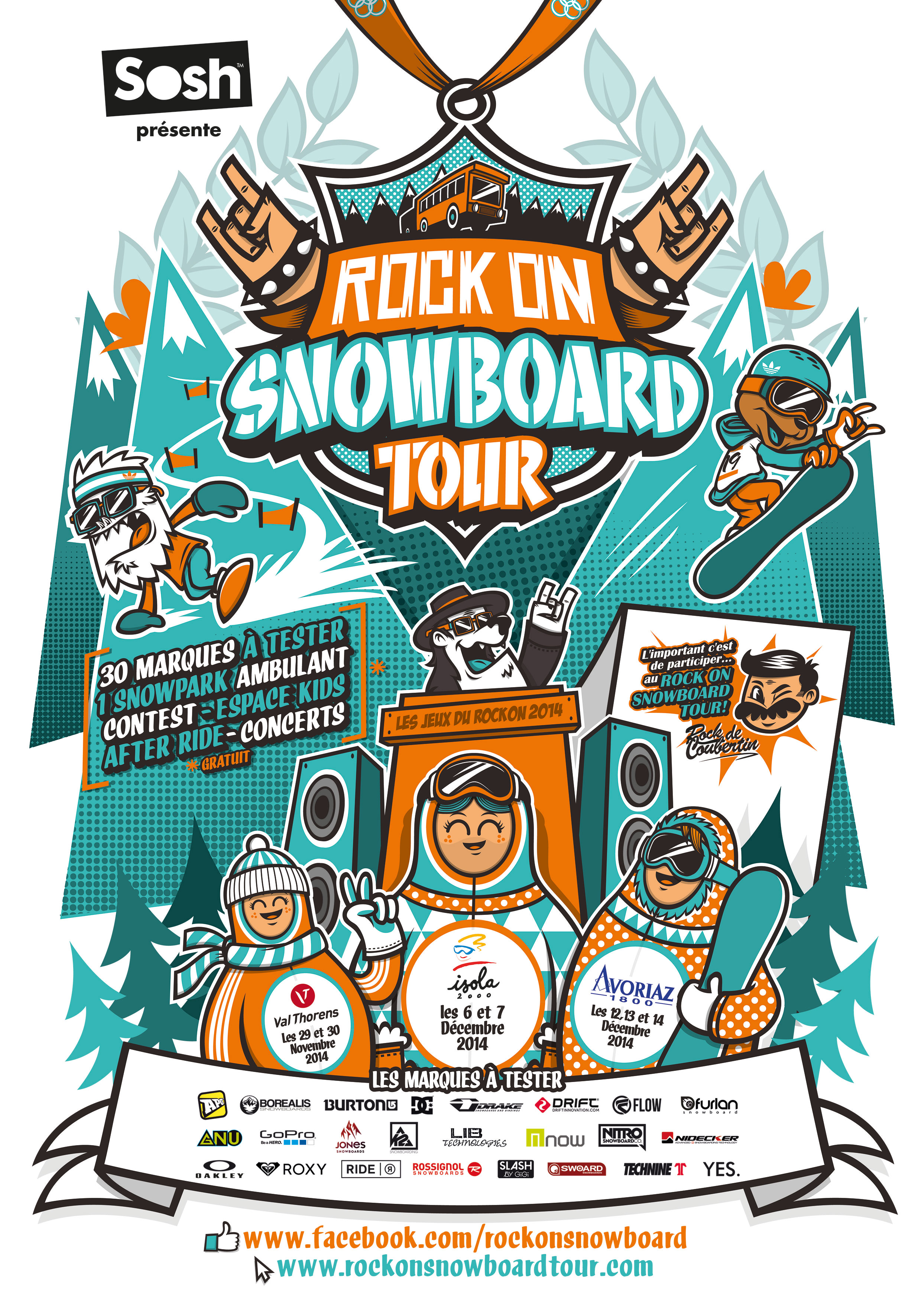 Rock On Snowboard Tour