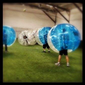 Le Bubble bump : du football et des bulles !