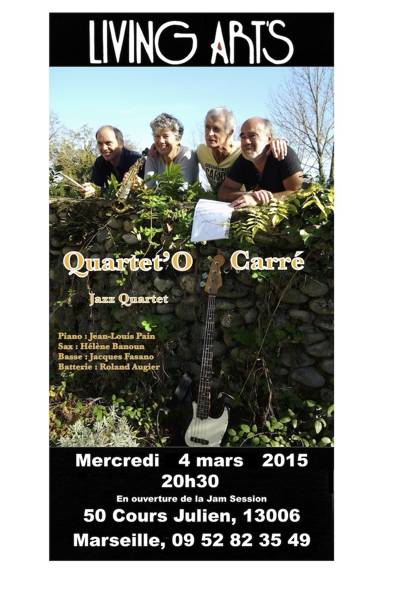 Quartet'O CarrÃ© Ã  la Jam du Living Art's