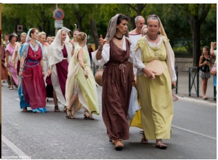 Initiation Ã  la confection de vÃªtements romains