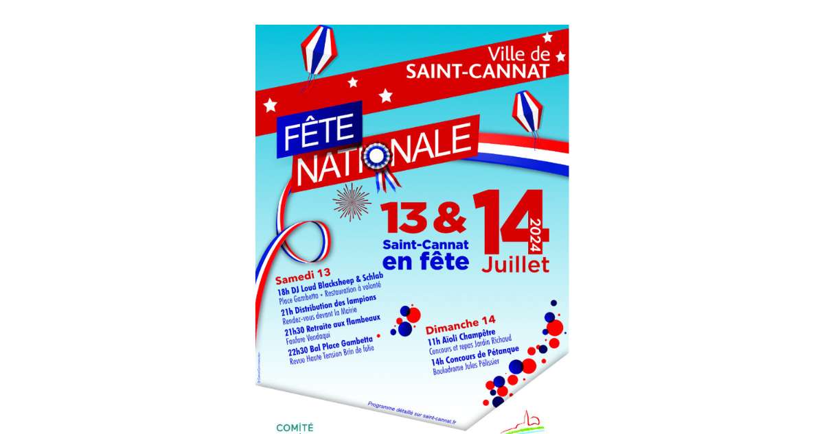 14 juillet à Saint Cannat