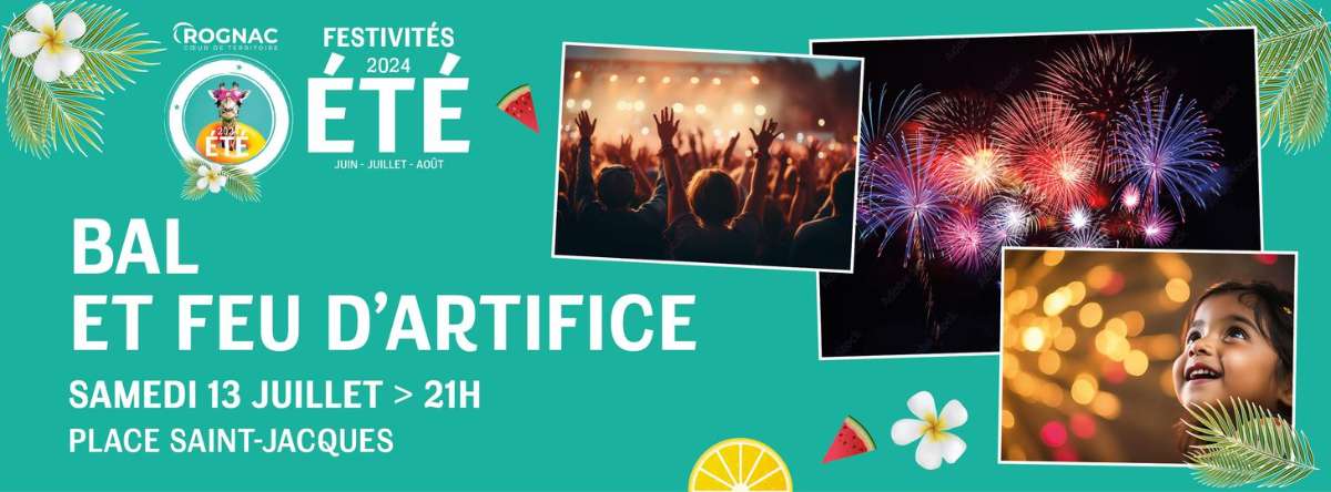 Festivités du 14 juillet à Rognac