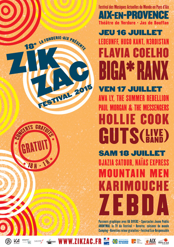 C'est parti pour le Zik Zac Festival !