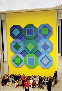 Un dimanche en famille Ã  la Fondation Vasarely